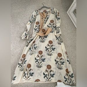 Blockprint Maxi Dress